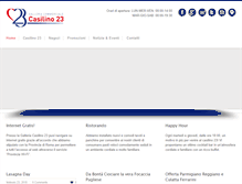 Tablet Screenshot of casilino23.com